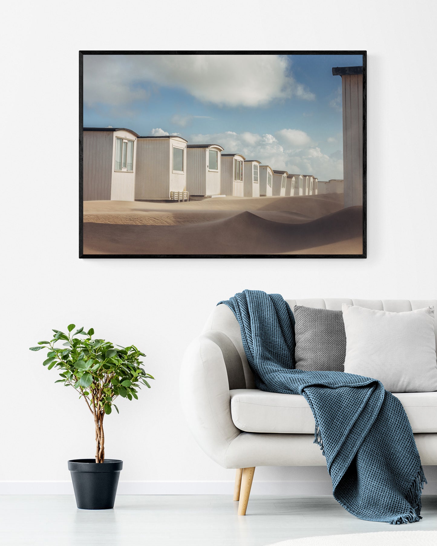 The White Beach Huts, Løkken