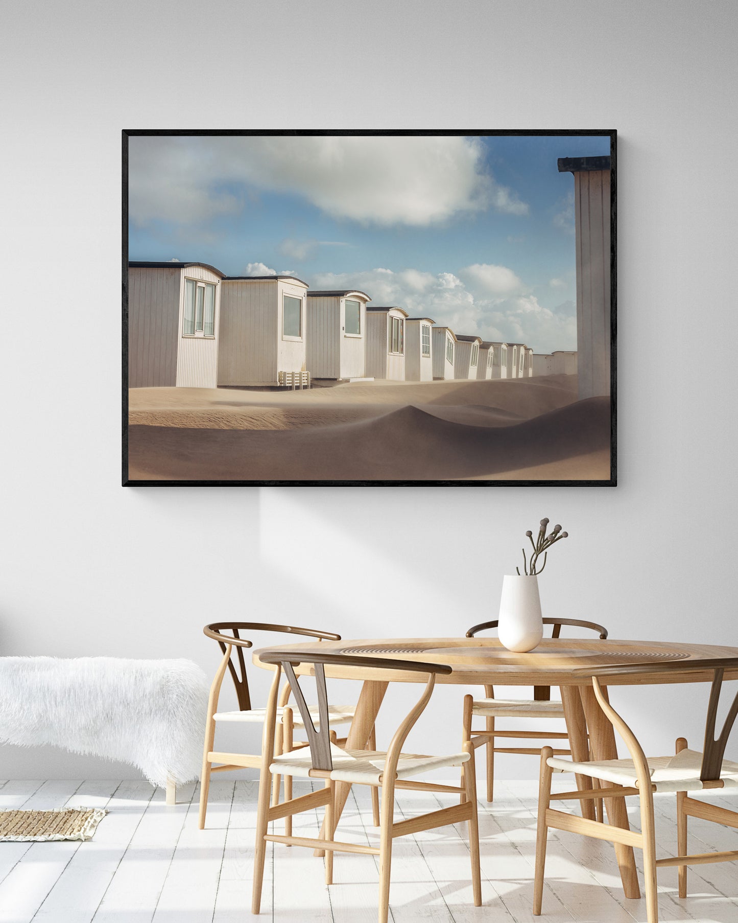 The White Beach Huts, Løkken