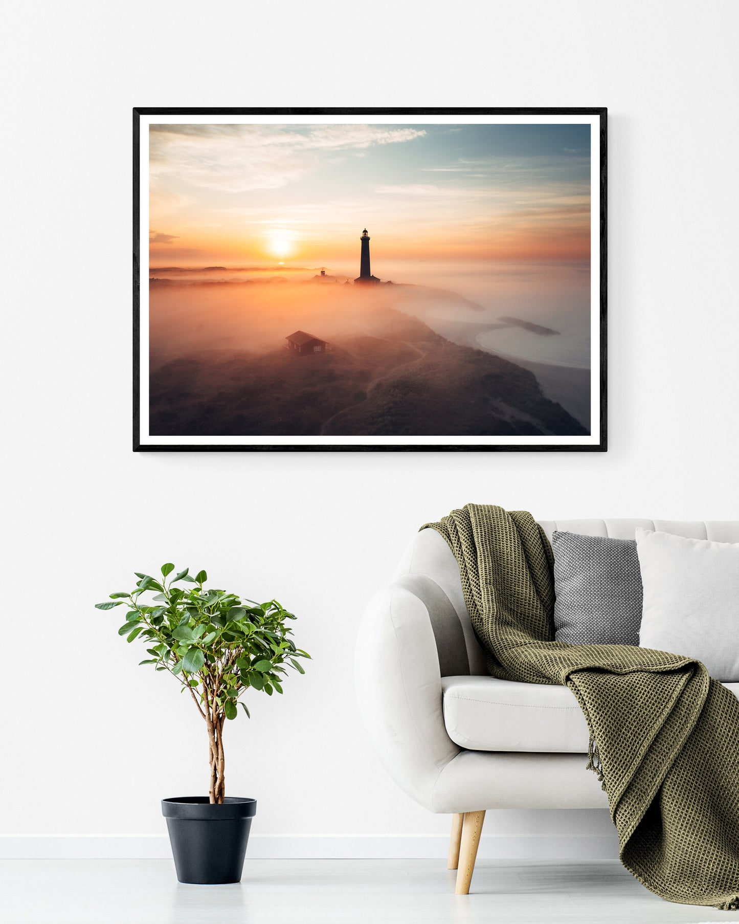 Mystical Skagen: The Lighthouse at First Light