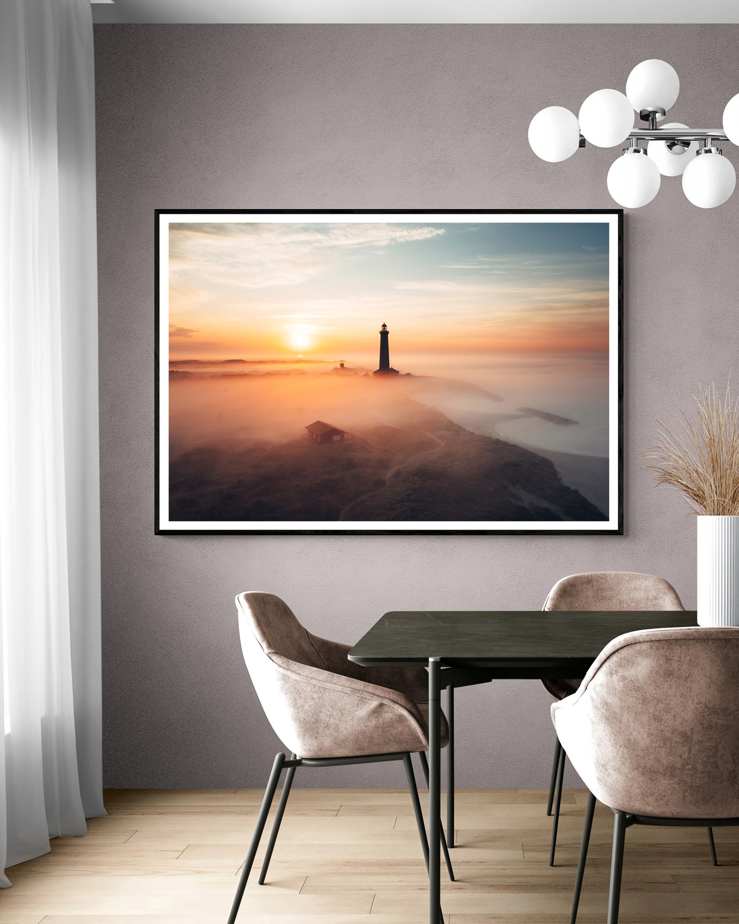 Mystical Skagen: The Lighthouse at First Light