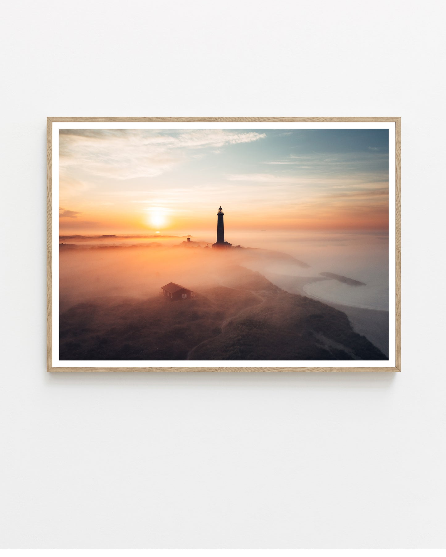 Mystical Skagen: The Lighthouse at First Light