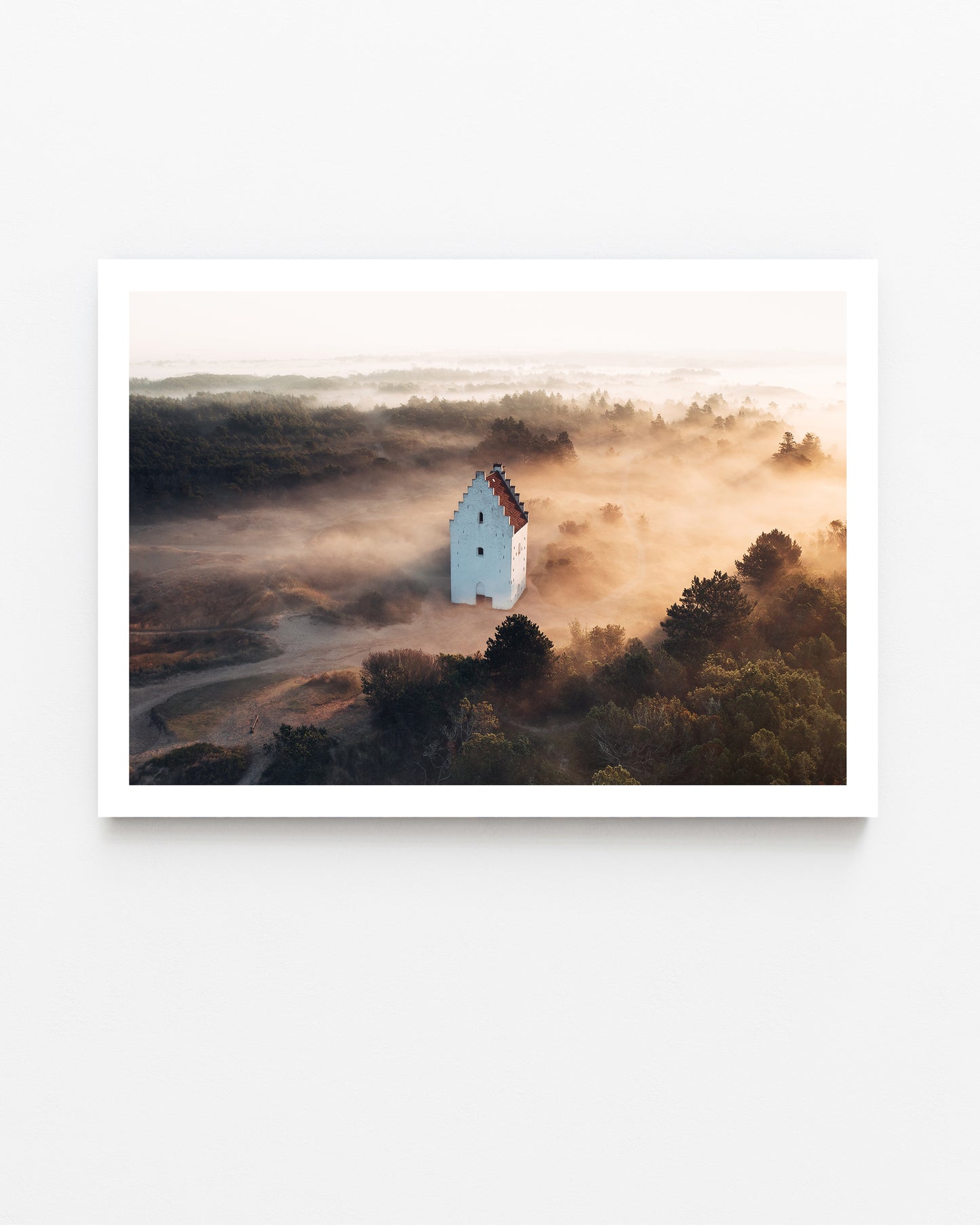 The Church in the Mist - Horizontal