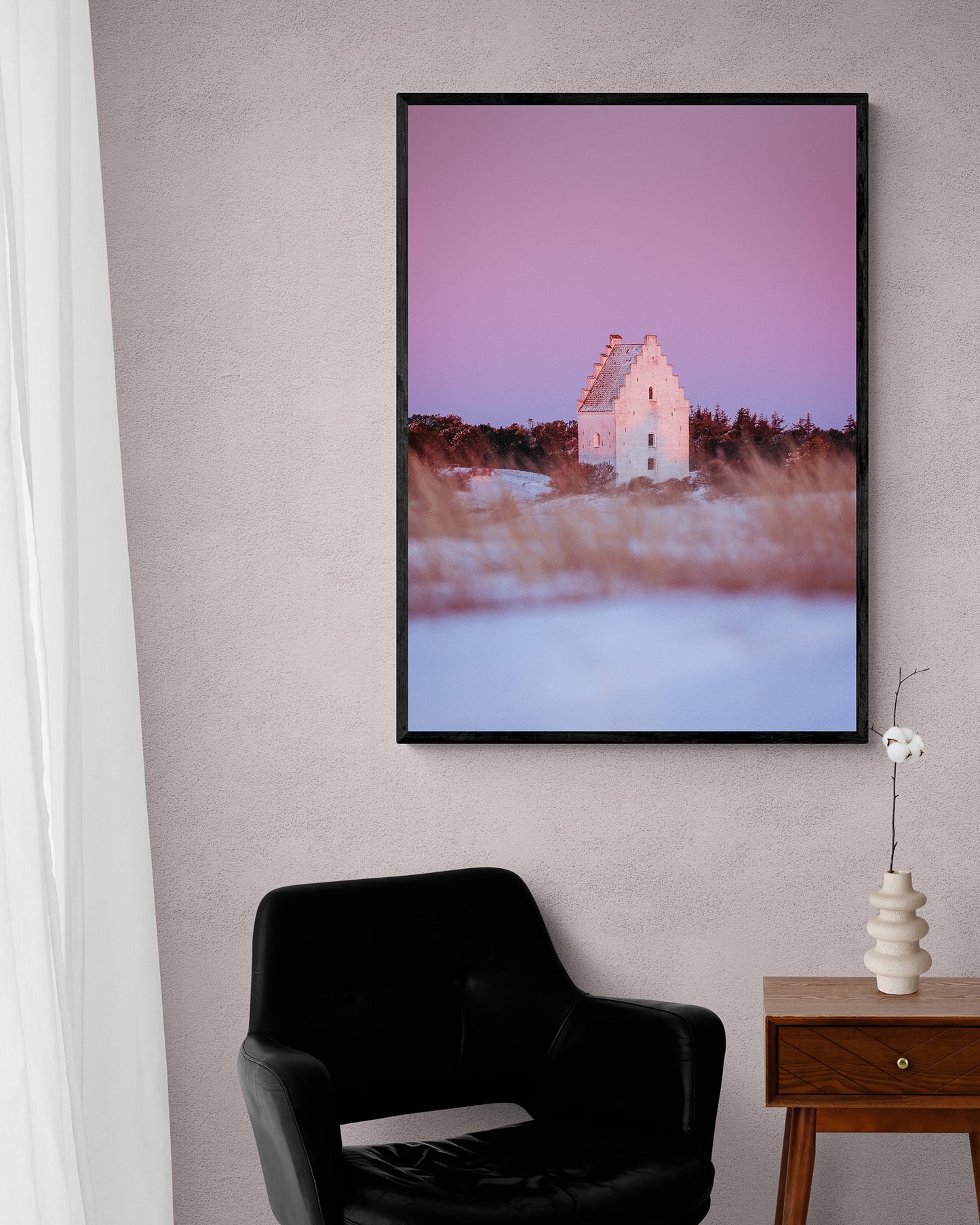 Pastel Sunrise - Den Tilsandede Kirke