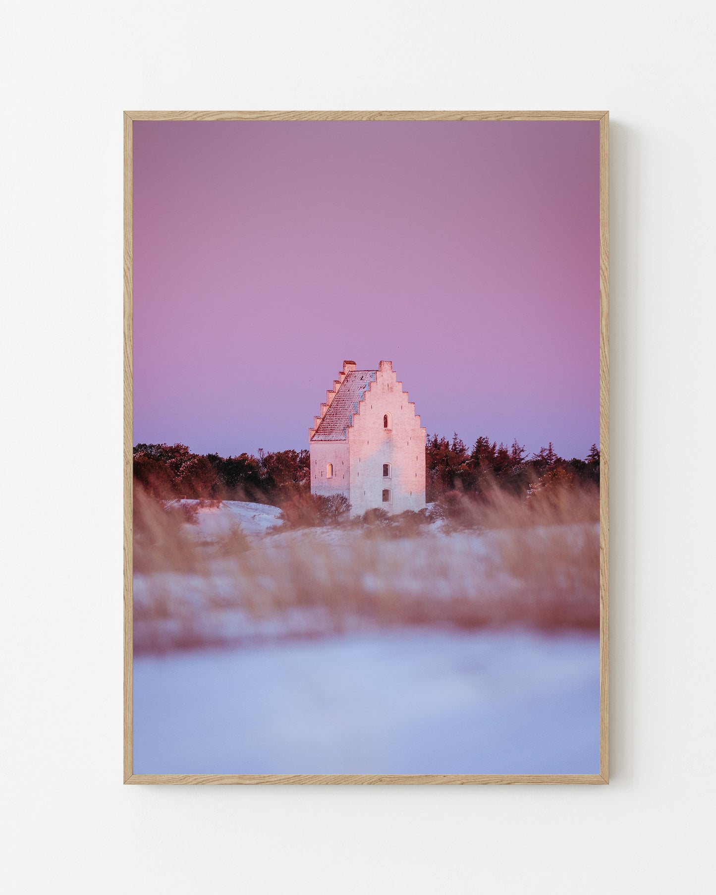 Pastel Sunrise - Den Tilsandede Kirke